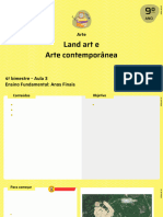 Land Art e Arte Contemporânea