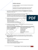 Chapter 14 Bank Reconciliation Statements