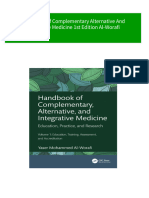 (Ebooks PDF) Download Handbook of Complementary Alternative and Integrative Medicine 1st Edition Al-Worafi Full Chapters