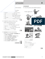 Elementary Midterm Test Units 1-4