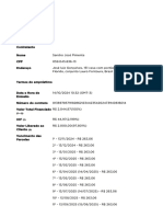 Quadro Resumo Contratante Nome CPF Endereço