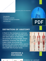 Applied Anatomy