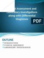 Clinical Assessment and Laboratory Investigations Along With Differential Daigonsis