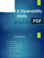 Hazard & Operability Study