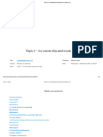 Topic 4 - Co-Ownership and Trusts of Land - UGLaws VLE