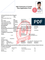 Canada Visa Application Form PDF