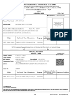 HR0300194 IAPTHallTicket