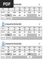 Jadwal Semestral 1 P1-P3