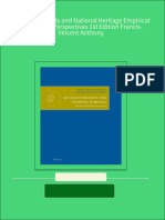 (FREE PDF Sample) Religious Identity and National Heritage Empirical Theological Perspectives 1st Edition Francis-Vincent Anthony Ebooks