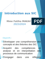 Introduction Aux SIC Mme Makach