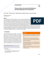 HAMEC - The Harm Associated With Medication Error Classification, 2019