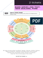 Idfc First Bank Series 2Nd Test: India Vs New Zealand, Pune: This Is Your Ticket