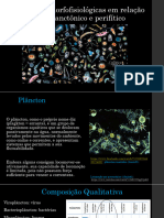 Adaptações Hábito Perifítico e Planctonico