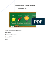 Secuencia Didáctica de Las Ciencias Naturales