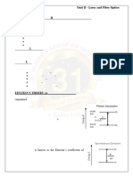 Unit Ii - Laser and Fibre Optics Notes