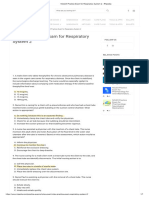 NCLEX Practice Exam For Respiratory System 2 RNpedia