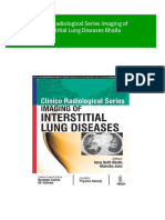 Clinico Radiological Series Imaging of Interstitial Lung Diseases Bhalla