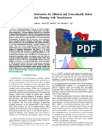 Learning Sampling Dictionaries For Efficient and Generalizable Robot Motion Planning With Transformers