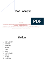 Fiction Analysis