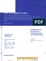 ELE 2213 Digital Circuits - CLO1 - Lecture 3 Version 202230