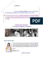 Online Class Narrative On Conception, Pregnancy, & Childbirth-1-2