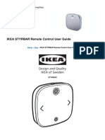 Styrbar Remote Control Manual