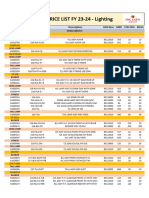 2W - PRICE LIST AS ON 1ST Nov'23