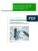 Ebooks File Chemical Reactions and Processes Under Flow Conditions RSC Green Chemistry Series 1st Edition. Edition Santiago V. Luis All Chapters