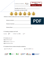 Ficha 2 - Preparação 1º Teste (Outubro) - Adaptada