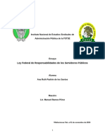 Ley Federal de Responsabilidades Del Servidor Publico