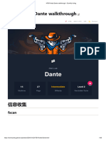 HTB Prolab Dante Walkthrough - DumKiy's Blog