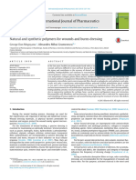 Natural and Synthetic Polymers For Wounds and Burns Dressing