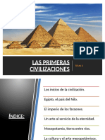 Las Primeras Civilizaciones