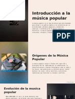 Introduccion A La Musica Popular