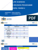 Life Sciences P2 15 NOV 2024