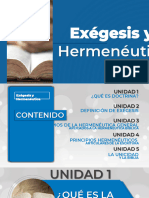 Exégesis y Hermeneutica