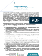 TDR Persona Gestora de Proyectos