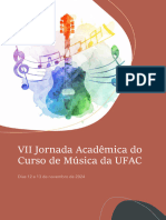 Programação - VII Jornada Acadêmica Do Curso de Música Da