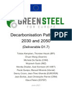 D1.7 Decarbonisation Pathways 2030 and 2050