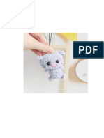 Kitten Keychain Crochet Pattern