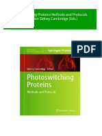 Full Download Photoswitching Proteins Methods and Protocols 1st Edition Sidney Cambridge (Eds.) PDF