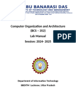 Computer Organization & Architecture