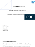 P, PI, and PID Controllers: Course - Control Engineering