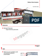 Analysis of Ohmic Measurements For Battery Condition Assessment - Ls