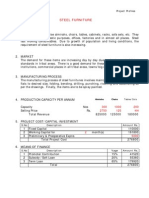 Steel Furniture: Nsic Project Profiles