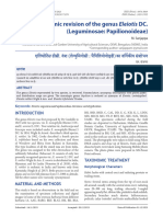 Taxonomic Revision of The Genus Eleiotis DC. (Leguminosae Papilionoideae)