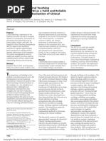 The Maastricht Clinical Teaching Questionnaire.33