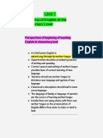 Key-Notes Pedagogy of English 1st Year D.el - Ed