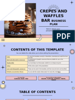 Crepes and Waffles Bar Business Plan by Slidesgo