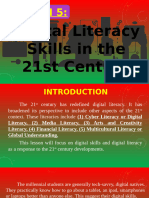 Digital Literacy Skills in The 21st Century